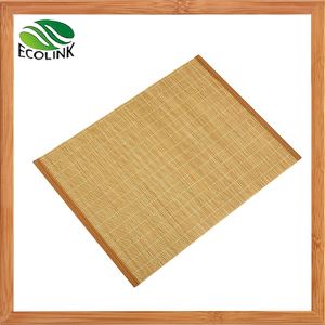 Multi-couleurs bambou Mat Table Runner napperon Set de table Set