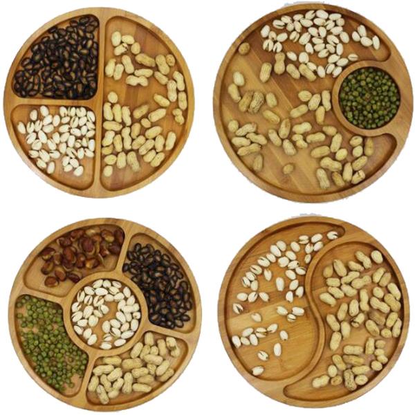 assiettes en bambou