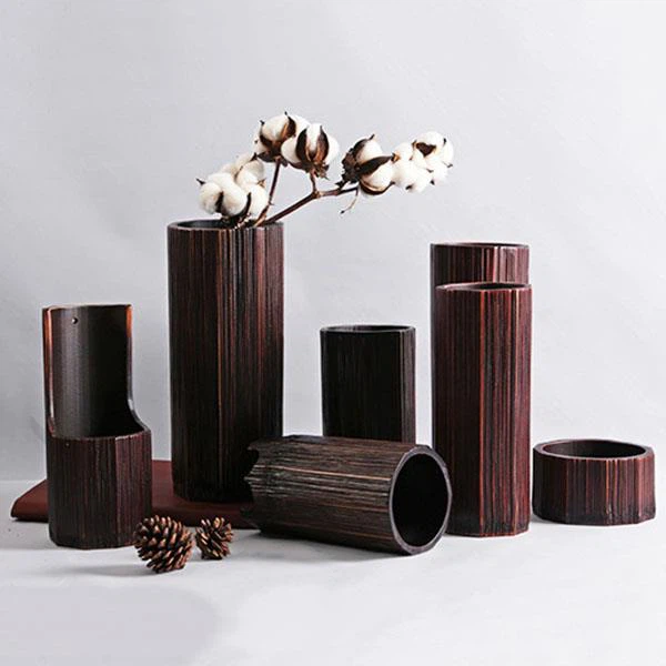 Japanese Style Retro Bamboo Flower Vase